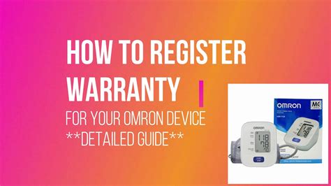 www.register-omron.com usa|Online Warranty Registration .